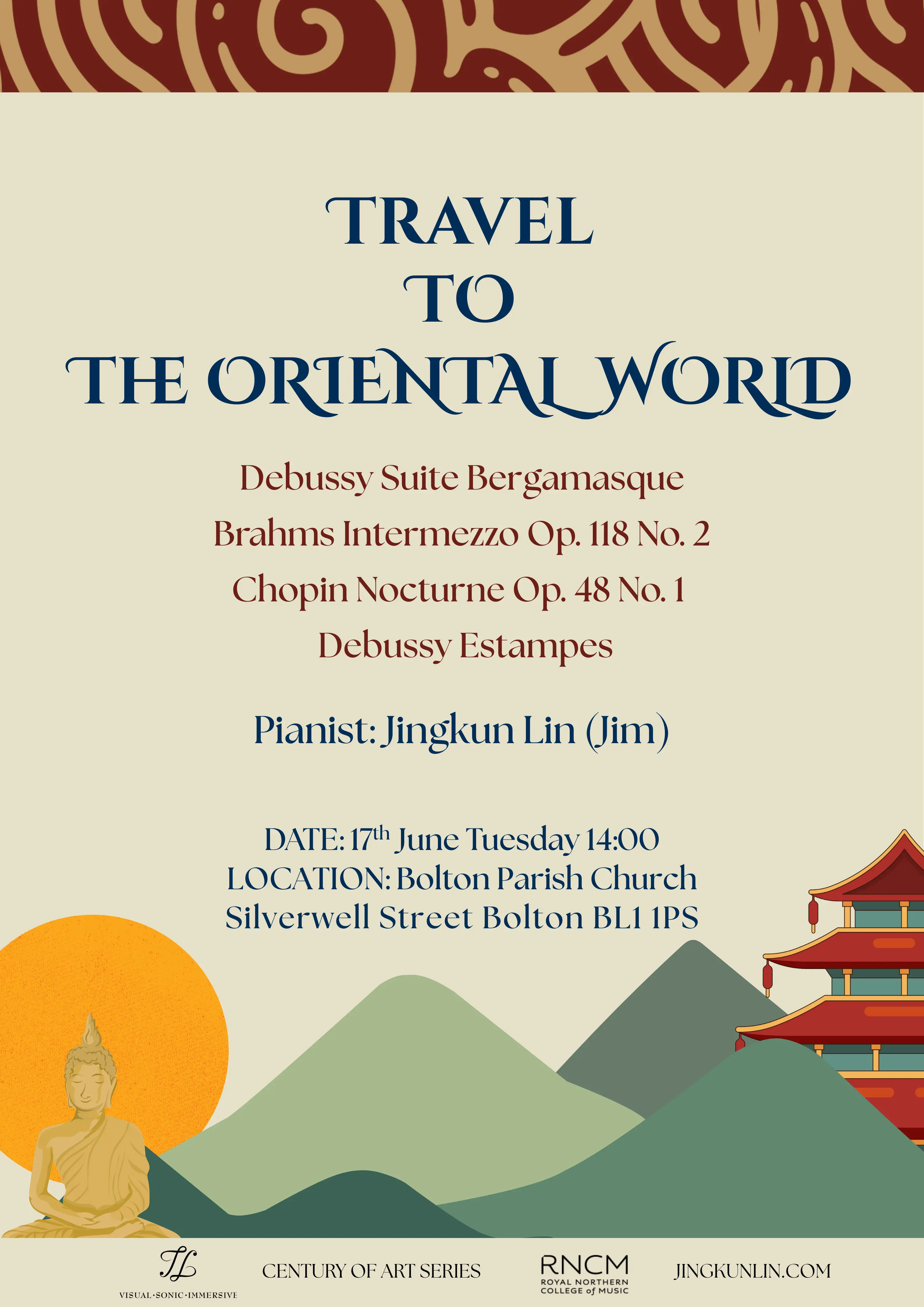 Event Poster Travel to the Oriental Word